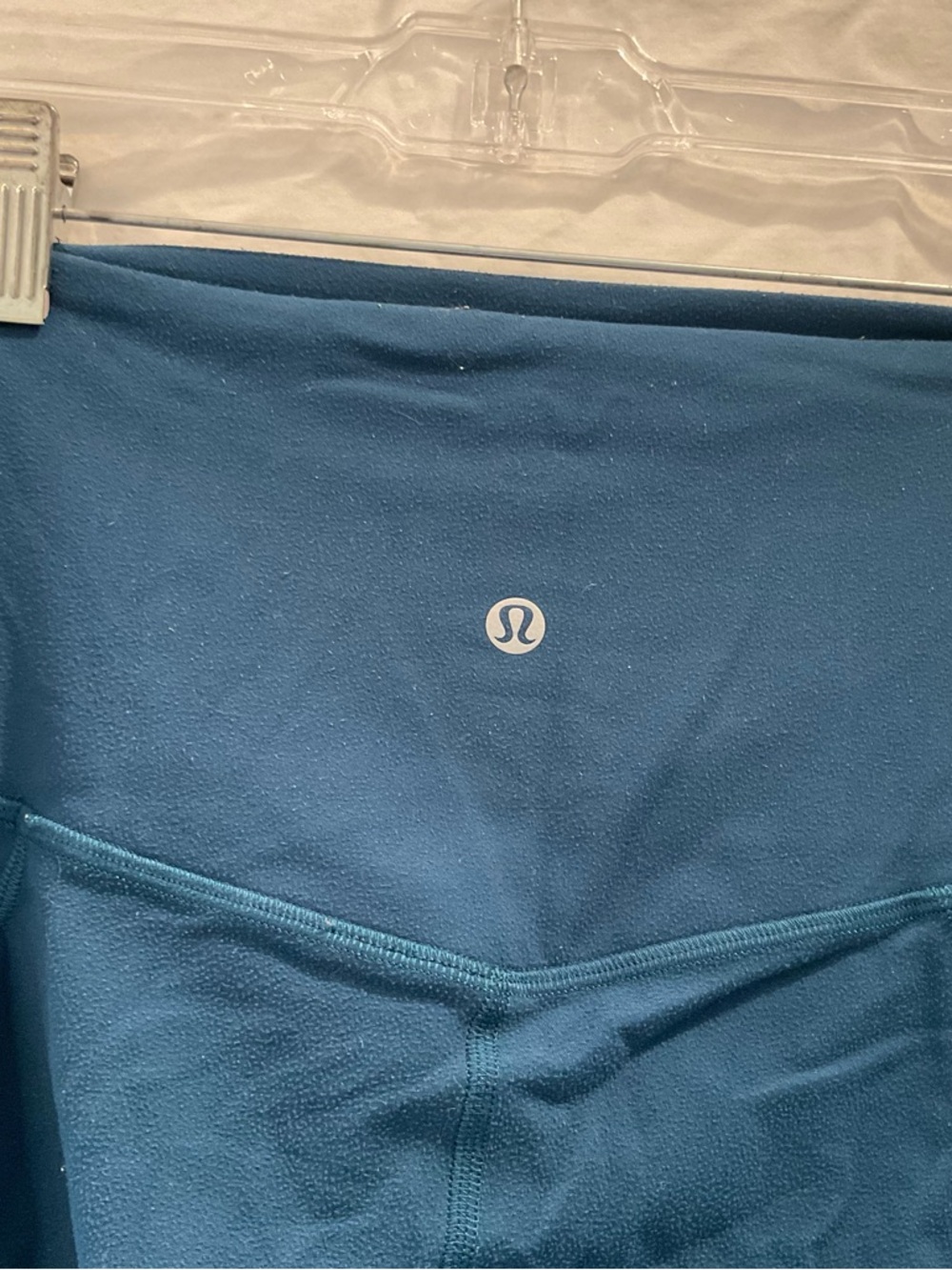 Lululemon Align High Rise Crop 23” Blue Borealis Leggings Size 4 Pockets